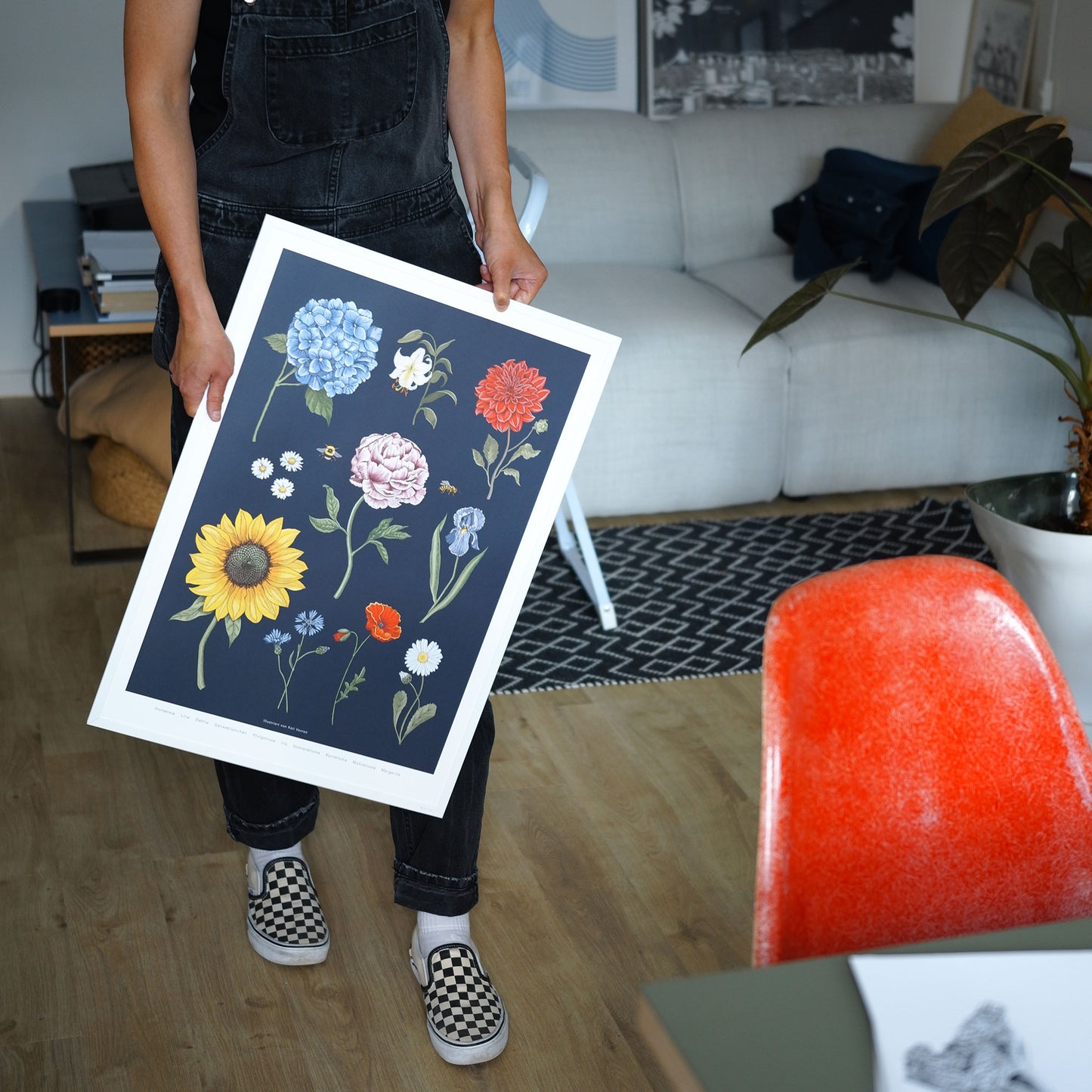 Blumen-Print (DIN A2)